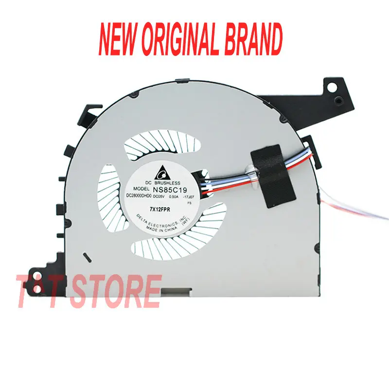 Новинка, оригинальный охлаждающий вентилятор для ноутбука, 5 в постоянного тока, а, 4 контакта, DC28000DHD0, бесплатная доставка