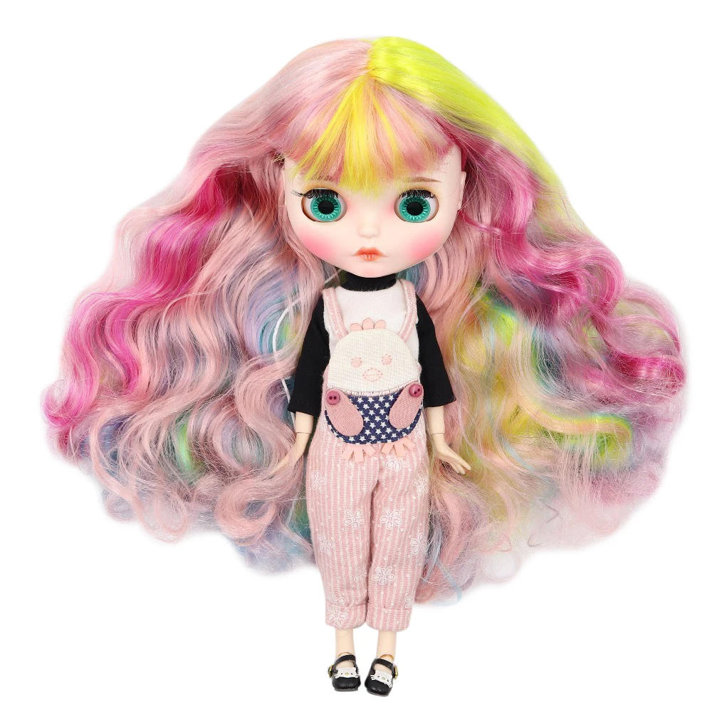 Заводская кукла blyth 1/6 bjd кукла белая кожа соединение тела Новое матовое лицо резные губы с бровью индивидуальные лица, 30 см