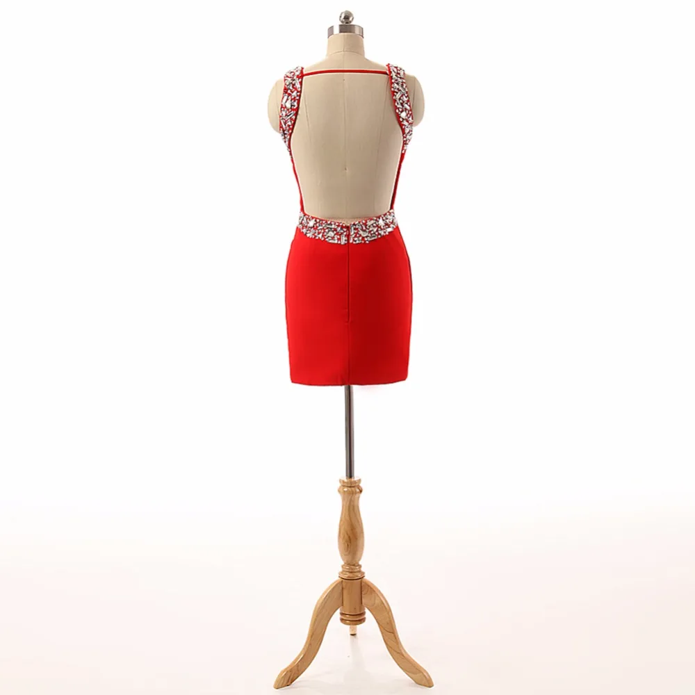 Robe de cocktail/высококачественное новое модное коктейльное платье женское Красное