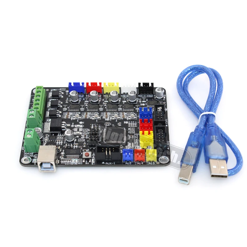 Материнская плата BIQU BASE V1.0 аналог MKS V1.5 совместимая с Mega2560 и RAMPS1.4 контроллер RepRap