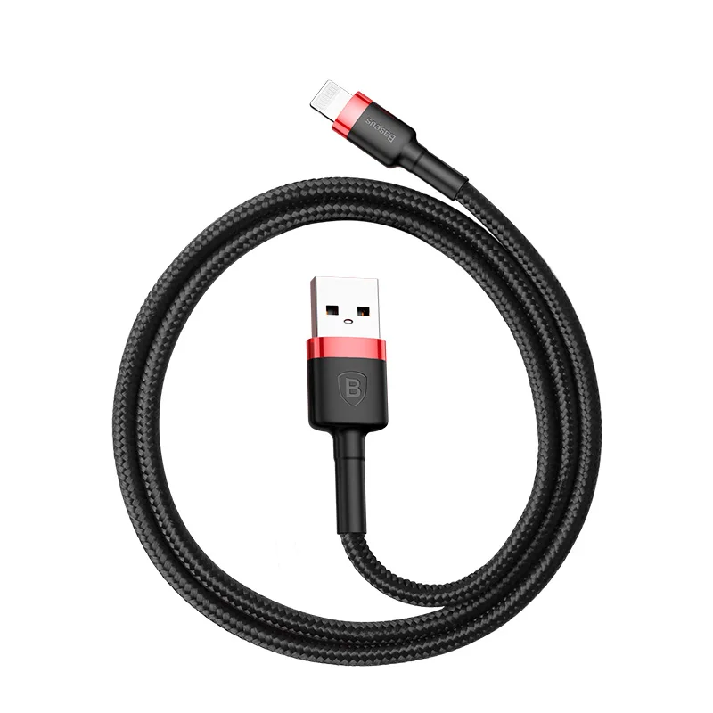 Usb-кабель Baseus для iPhone X 8 plus 7 plus 6 6 S plus 2.4A Дата зарядный кабель для iPhone 5 5S iPad зарядный провод USB шнур
