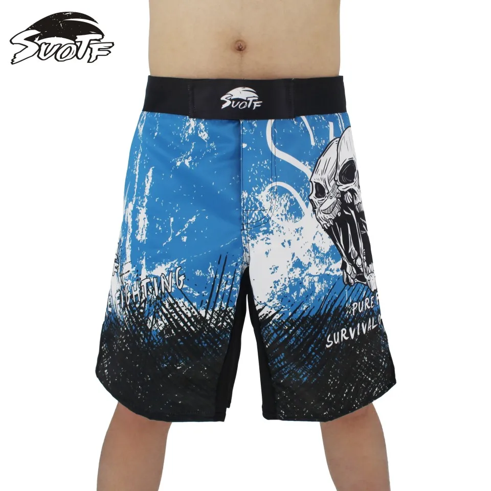 SOTF Pantalon MMA Shorts Cheap Mens MMA Clothing Breathable boxeo Shorts Fight Grappling Boxing Muay Thai Pants Boxeo