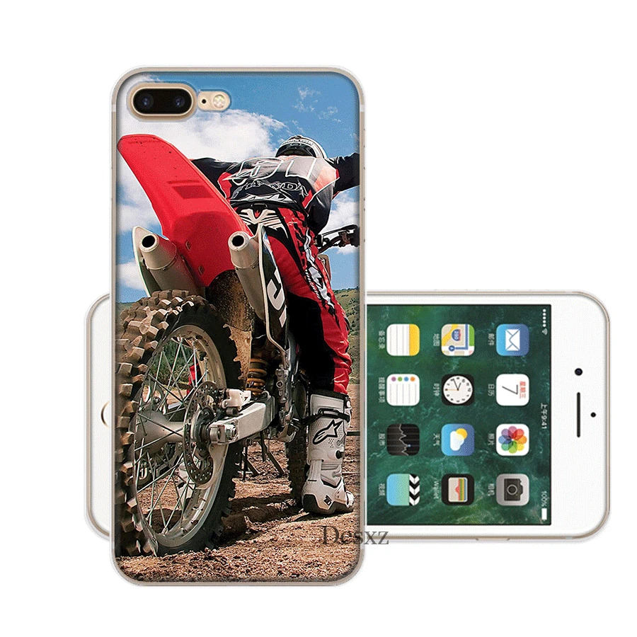 Чехол Desxz для мотокросса iPhone 7 8 6 6s Plus 11 Pro X XR XS Max 5 5S SE |
