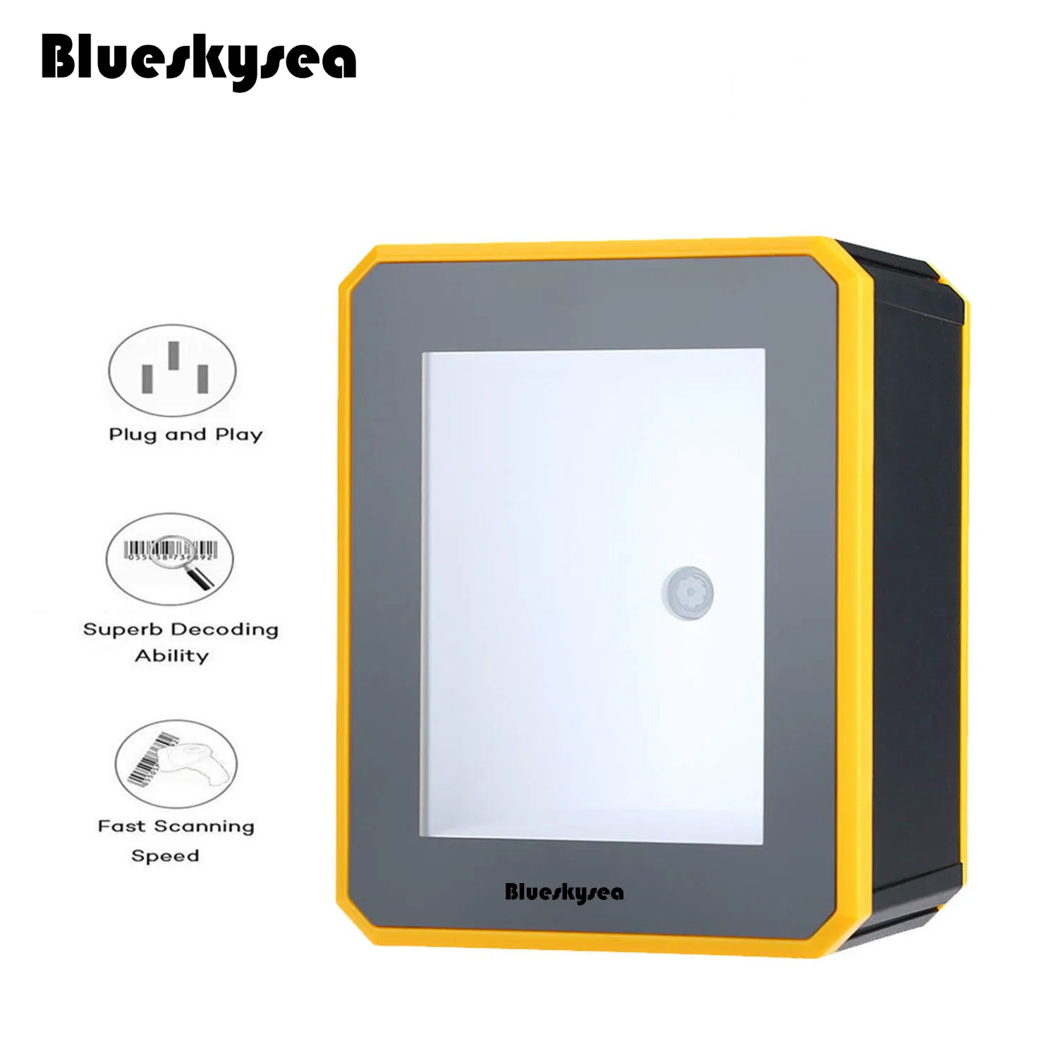 Сканер штрих кода Blueskysea YK MP2600 1D/2D USB проводной настольный 2D сканер QR