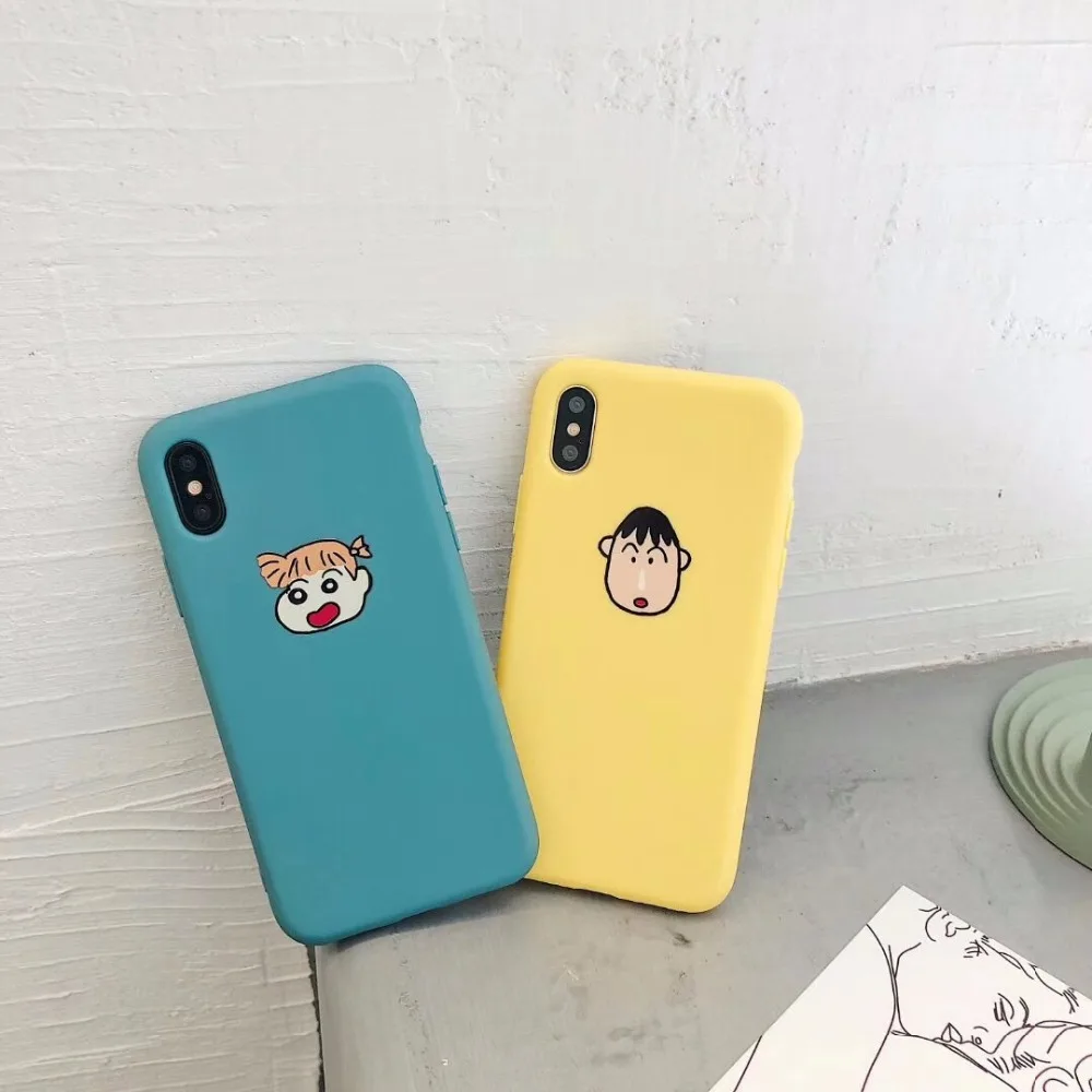 PGSD милый мультфильм голова скульптура мобильный телефон оболочка для iphone XS MAX XR
