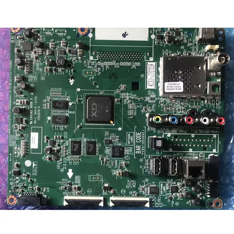 Для LG LG43UF6400/49UF6400-CA материнская плата печатная плата для EAX66485504