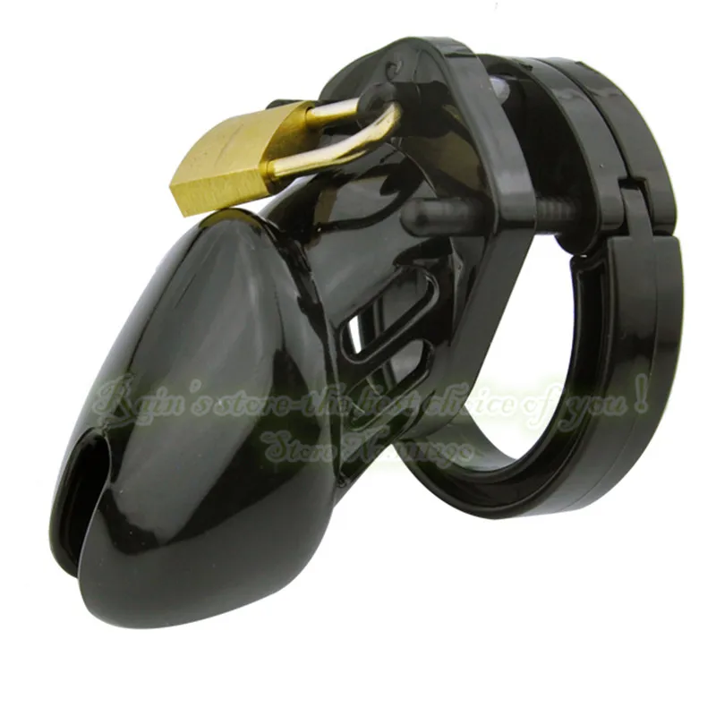 RainJack CB6000S Smaller Plastic Male Chastity Device For Men Transparent Dick Belt Penis Lock Sleeve Cock Cage Sex Toy | Красота и
