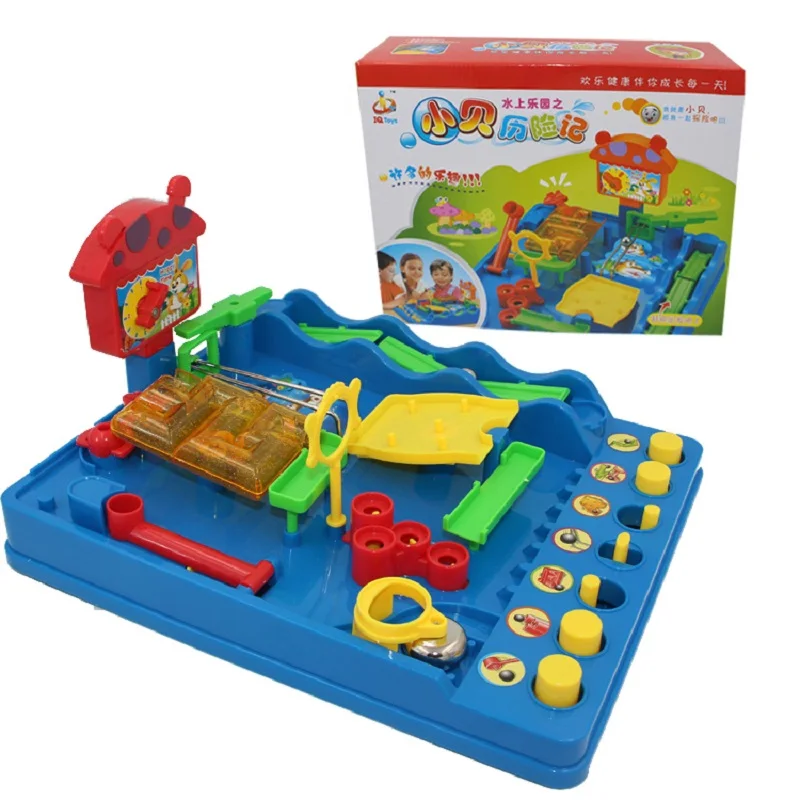 Настольная игра Монтессори для раннего развития лабиринт с прлексом головоломки