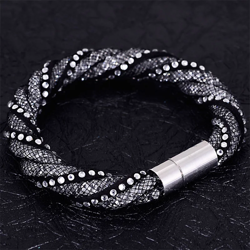 Женский браслет с кристаллами со сверкающими кристаллами|crystal bracelet|bracelet withbracelet