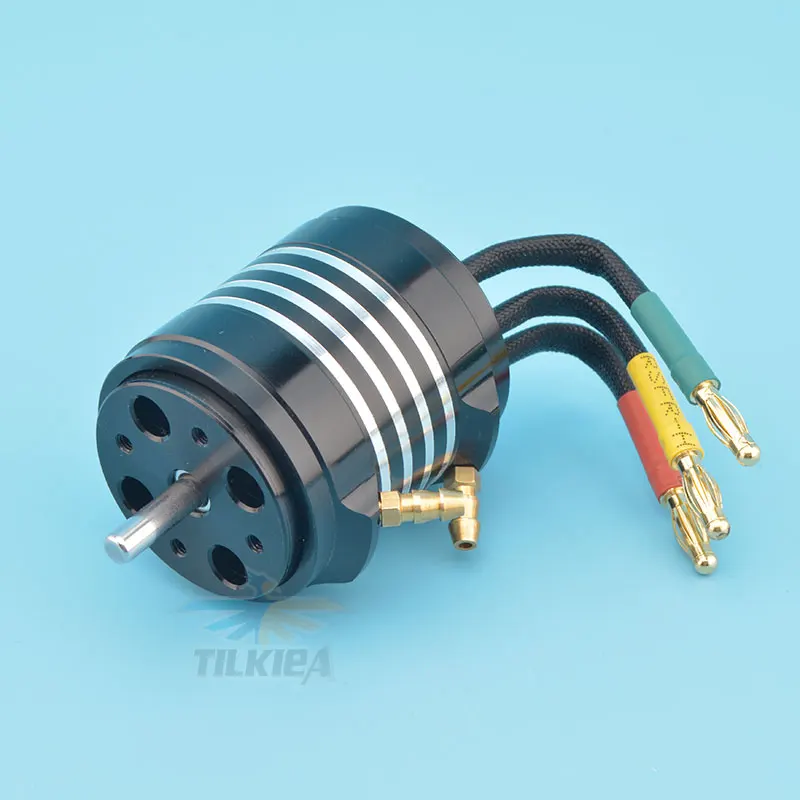Высокоскоростной бесщеточный мотор SSS 3650 1800KV 2700KV с 4 полюсами для лодок на