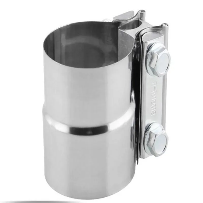 

Car Refit Stainless Steel 2.5" 2 1/2" 63mm Hoop Exhaust Pipe Clamp