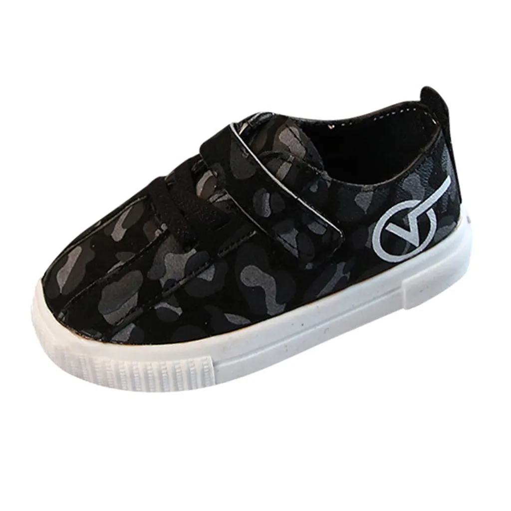 Spring Autumn Sneakers Children Toddler Baby Boys Leopard Print Sneaker Girl Soft Anti-slip Sport Outdoor Kids Shoes T9# | Детская