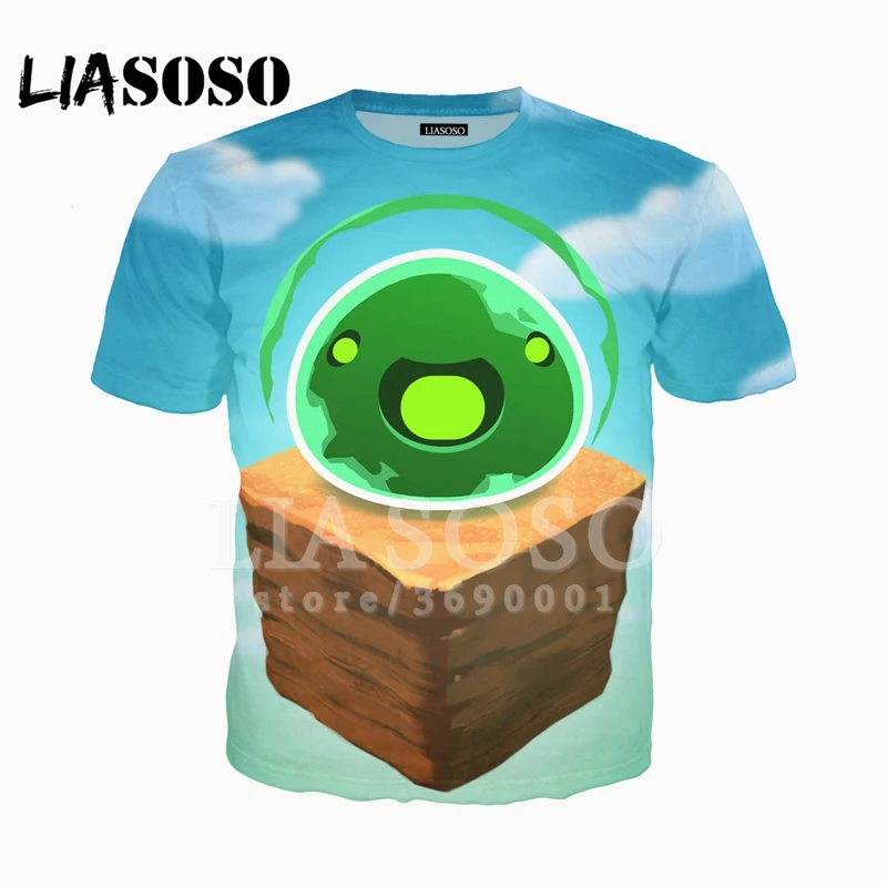 LIASOSO/женская и мужская футболка с 3D принтом аниме That Time I Got Reincarnated as a Slime летняя