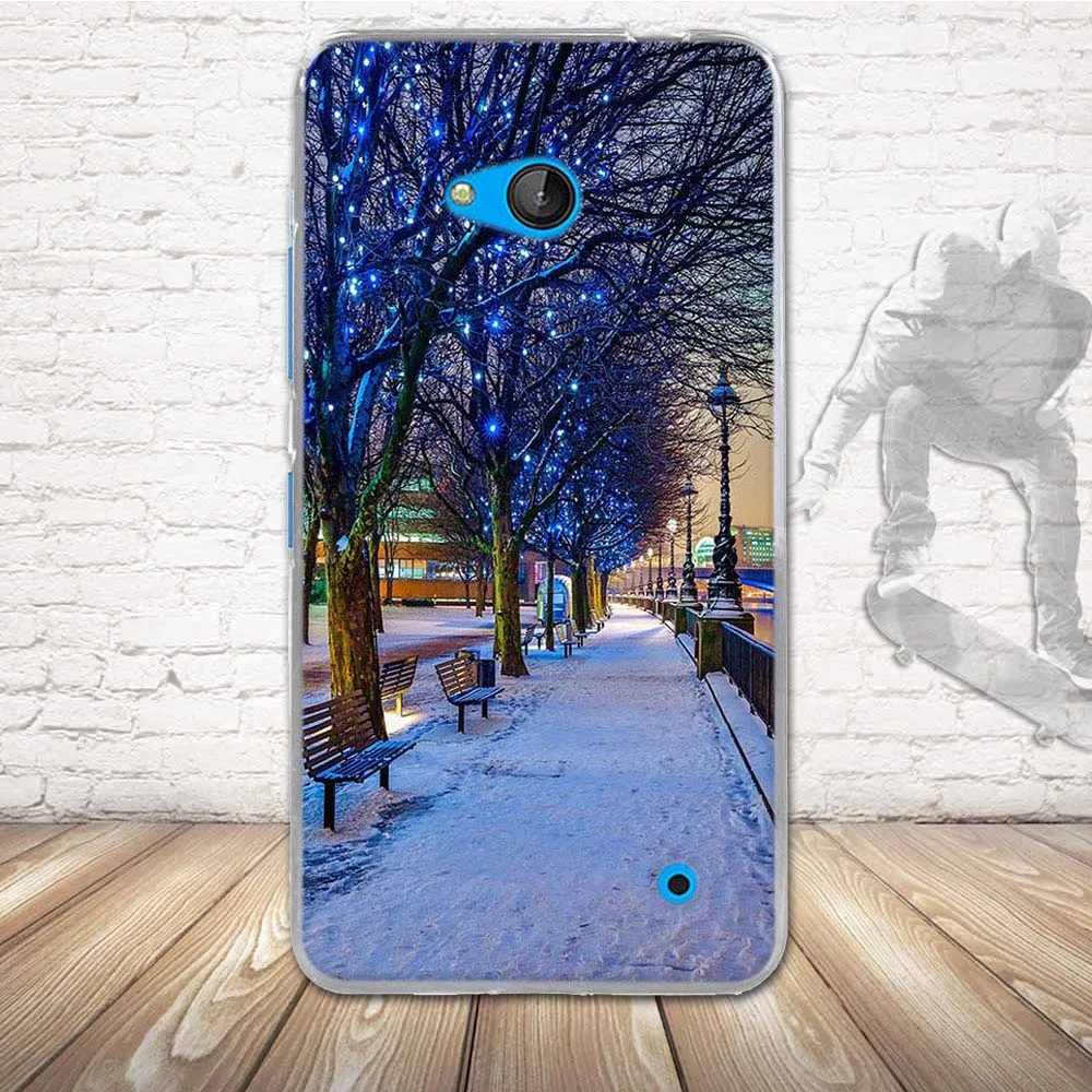 Роскошный чехол накладка с 3D принтом для Nokia 640 мягкие чехлы из ТПУ Microsoft Lumia