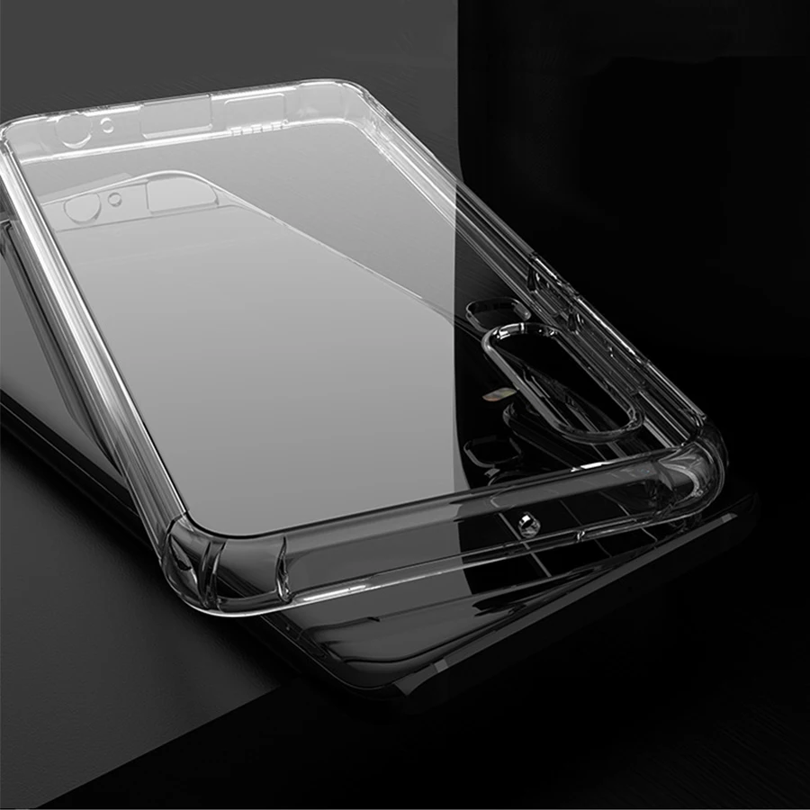 Силиконовый чехол с воздушной подушкой для Huawei P30 Mate 20 P20 Pro Lite Nova 3e 3i 4 Y6 Y7 Prime 2018 P Smart