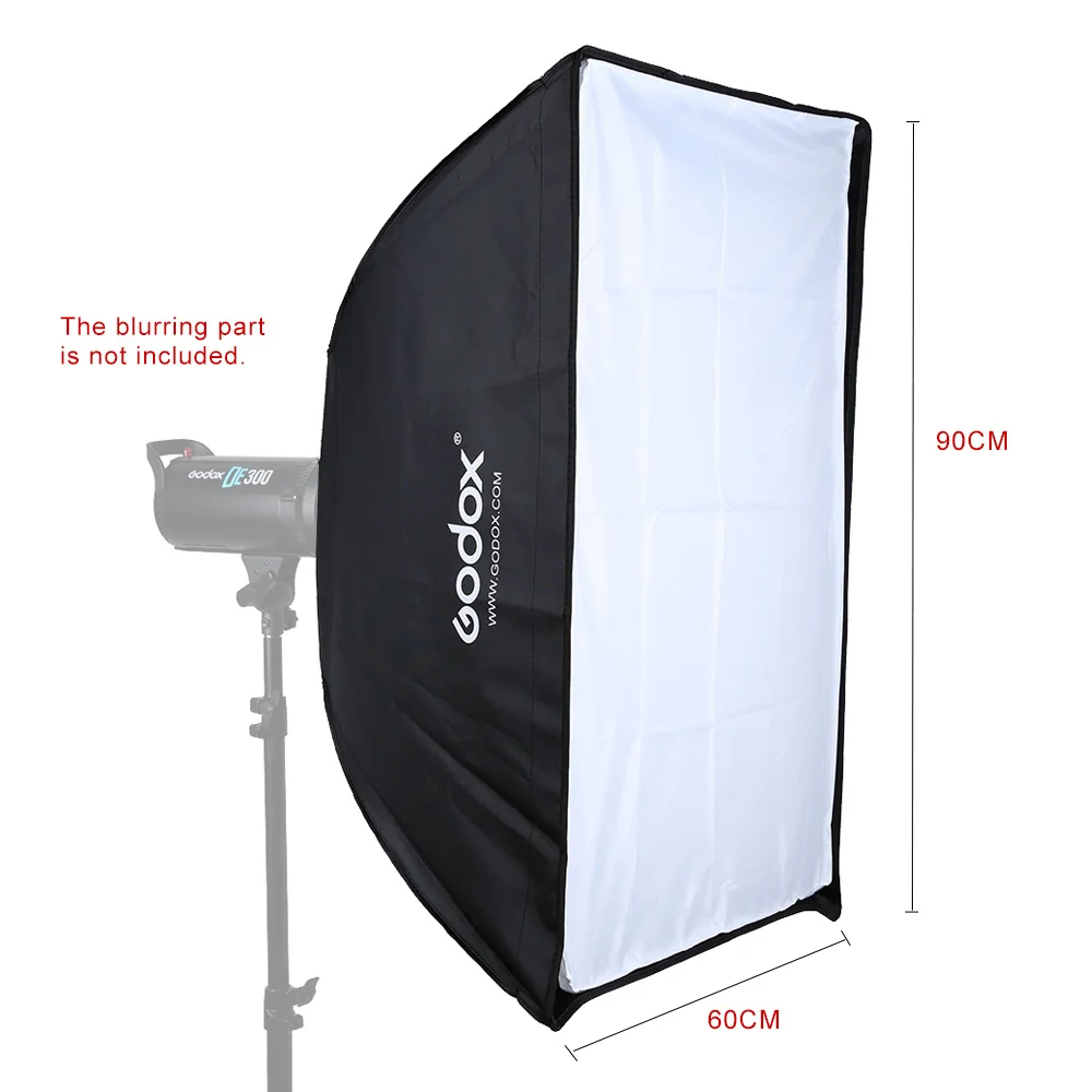 Софтбокс Godox 60*90 см/24*35 дюймов SB US с квадратным углом наклона для студийной вспышки