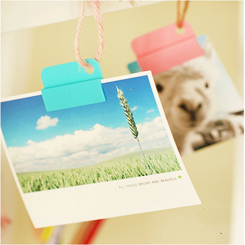 2018 New Memo Clip for Dokibook Notebook Creative Stationery DIY Easy Clips Colored Label Paper Folder Labels Casual | Канцтовары для