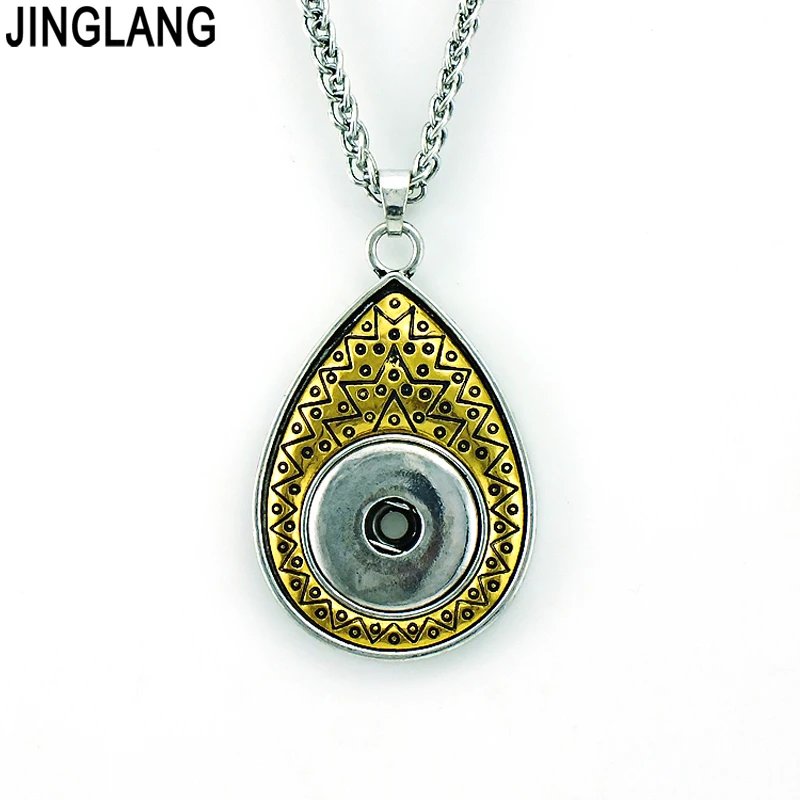 Бесплатная доставка модные Сменные пуговицы с имбирным золотым Каплевидным