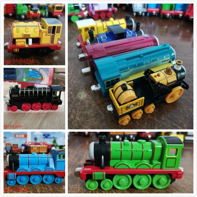 Diecast металлические поезд Магнитный игрушечные поезда Паровозик Trackmaster игрушка