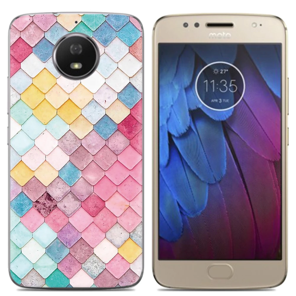 Чехол для телефона Motorola Moto G5S Plus XT1803 5 5-дюймовый милый мультяшный