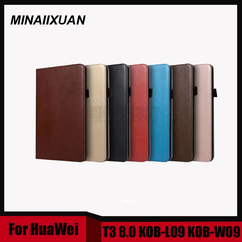 3 в 1 горячая Распродажа PU кожаный чехол для Huawei MediaPad T3 8 0 KOB-L09 KOB-W09 умный сна