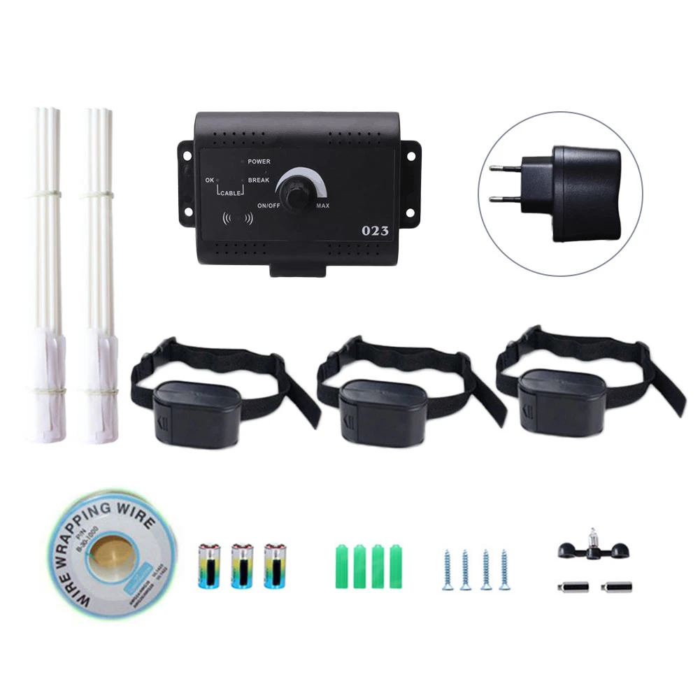 Безопасный Электрический забор для собак перезаряжаемый электронный