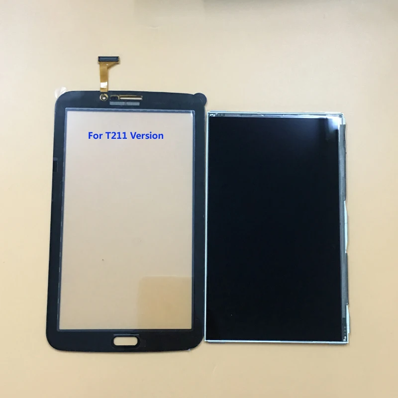 Для Samsung Galaxy Tab 3 7 0 SM T210 T211 черный/белый сенсорный экран Датчик дигитайзер стекло +