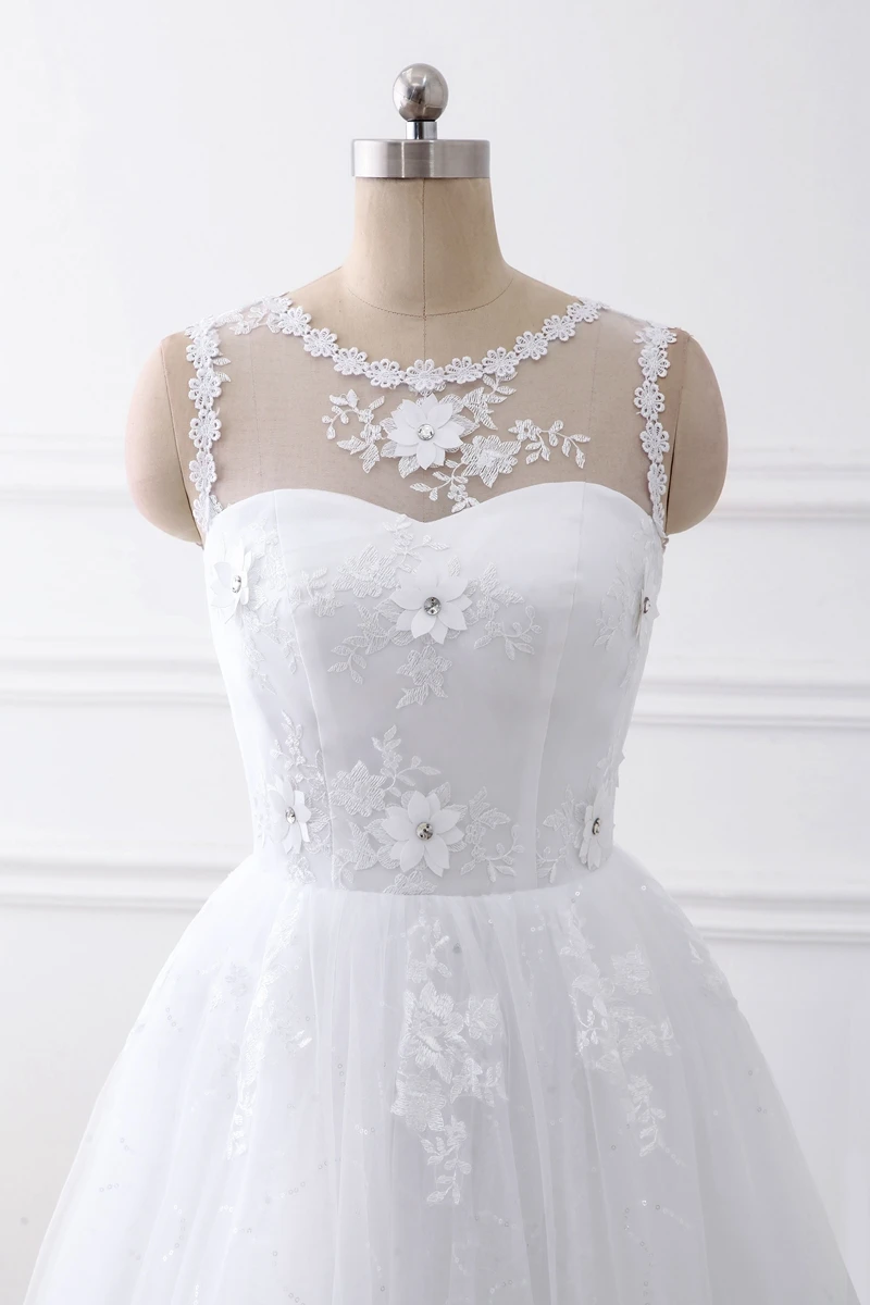 Новое поступление robe de mariage белый дешевое свадебное платье 2021 Vestido noiva gelinlik