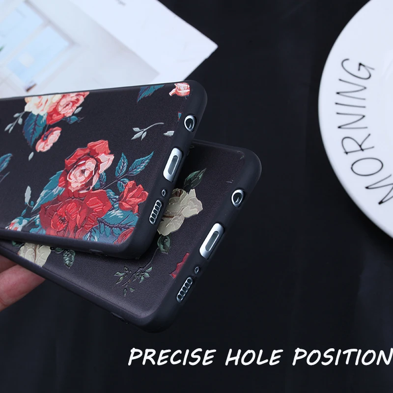 BROEYOUE чехол для Samsung Galaxy A3 A5 A7 A8 J3 J5 J7 Prime 2016 2017 2018 3D с цветами S7 Edge S8 S9 Plus |