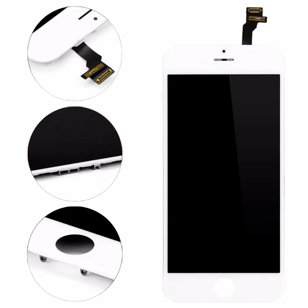 1 шт. класс AAA дисплей для iPhone 6 6s 7 8 Plus ЖК-дисплей дигитайзер сборка с 3D сенсорным 100%