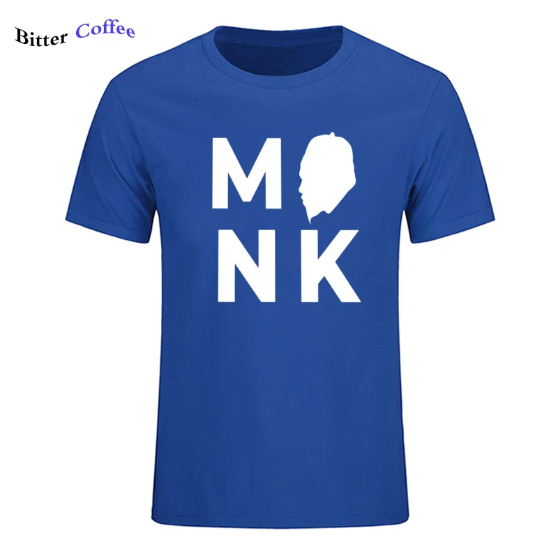 Горячая Распродажа Мужская футболка с круглым вырезом пьянским животным Thelonious