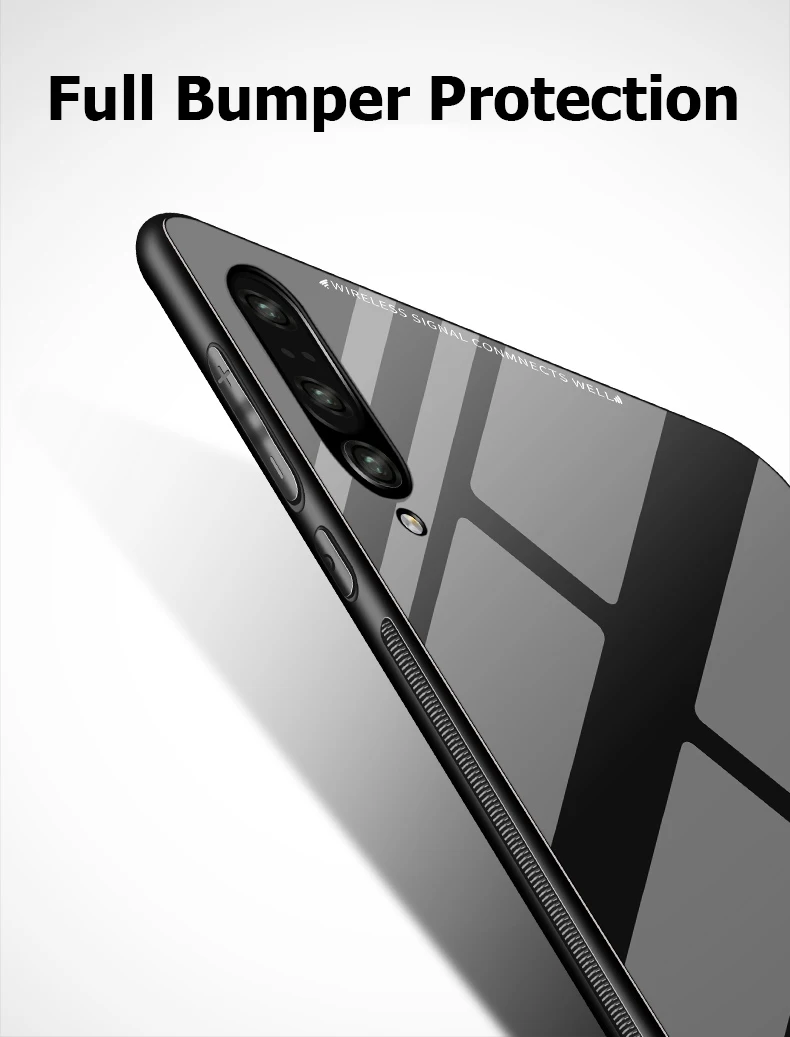 Для samsung Galaxy A7 чехол Роскошный Глянцевый закаленное стекло Мягкий Силиконовый противоударный жесткий чехол для samsung A750 чехол для телефона