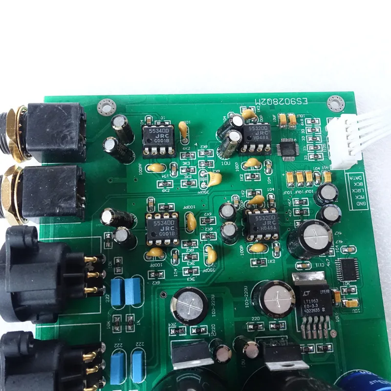 WEILIANG аудио ES9028Q2M декодирующая плата ies вход RCA/XLR/3,5 мм выход