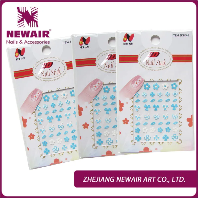Фирменная Новинка простая Сделай Сам наклейки для ногтей 3D украшение цветок