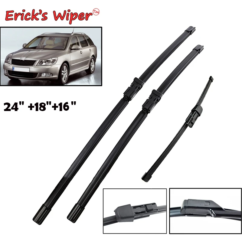 Набор стеклоочистителей Erick's для Skoda Superb B6 Combi / Estate 2008-2015 2014 24 + 18 16 дюймов |