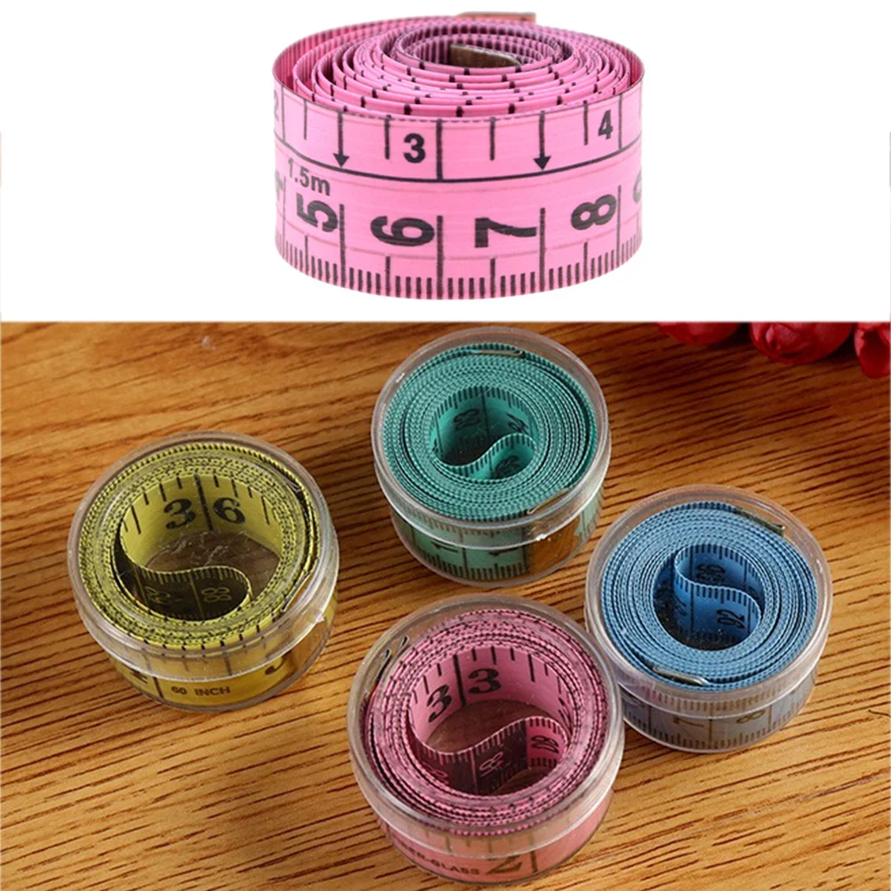 60 inch 1.5M Soft Tape Measure for Sewing Tailor Cloth Ruler Random Color Gauging Tools | Дом и сад