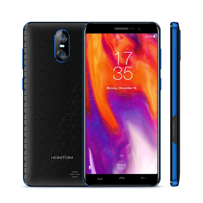 Оригинальный HOMTOM S12 смартфон WCDMA 5 0 дюйма Android 6 MTK6580 Quad core 1 3 ГГц ГБ Оперативная