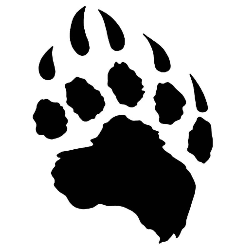 Медвежья лапа тату эскизы