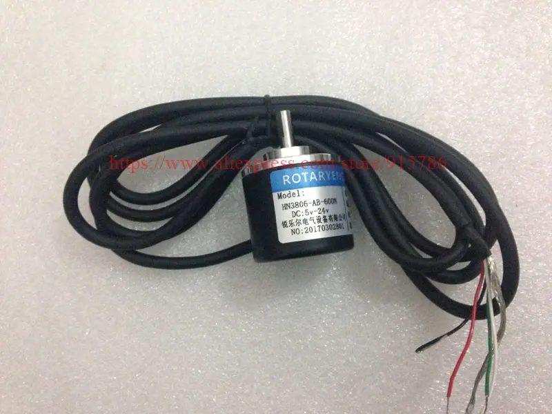 Новый промышленный датчик/600P/R импульсный кодер/600 линий фаза AB роторный кодер |