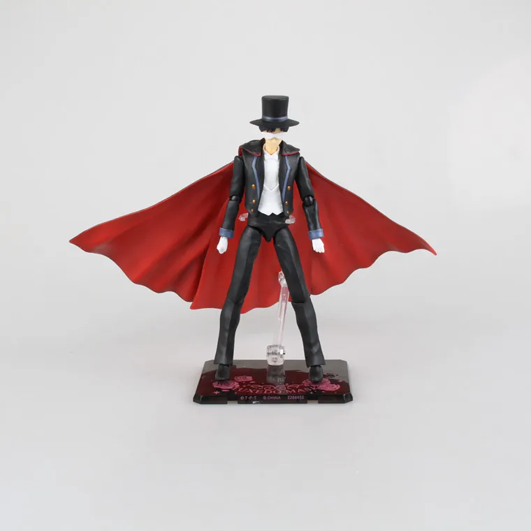 J.G Chen SH Figuarts Сейлор Мун Такседо Маск Чиба Мамору 20 ПВХ фигурка Коллекционная