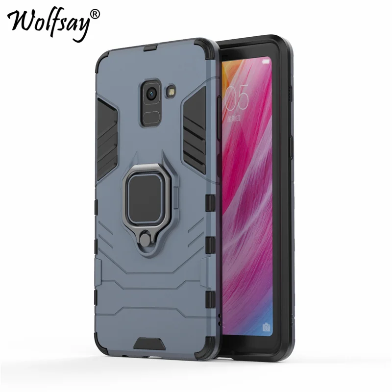 Чехол Wolfsay для Xiaomi Mi MiX 2 S 2S автомобильный держатель бронированные Чехлы Жесткий
