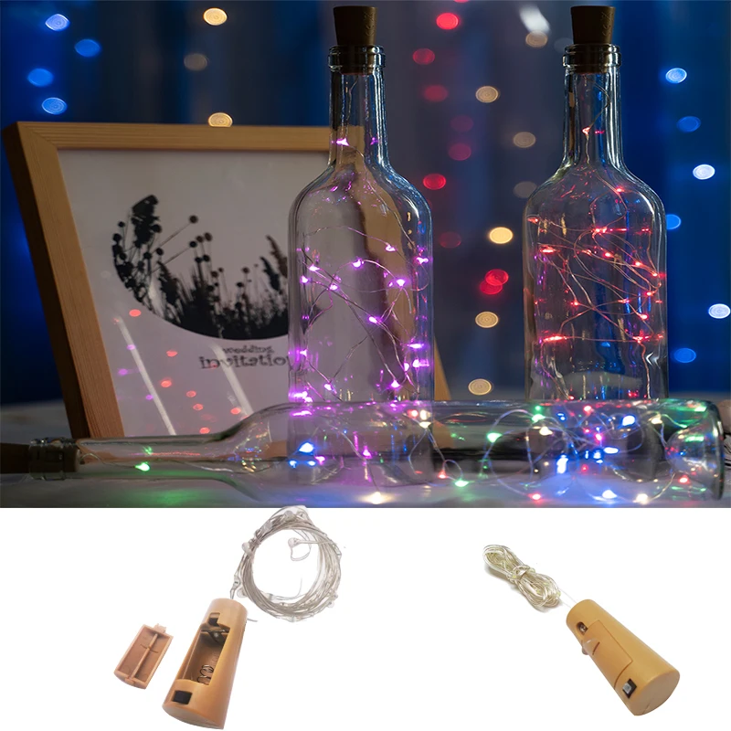 Светодиодный светильник 10 20 светодиодные светильники в форме винных бутылок s