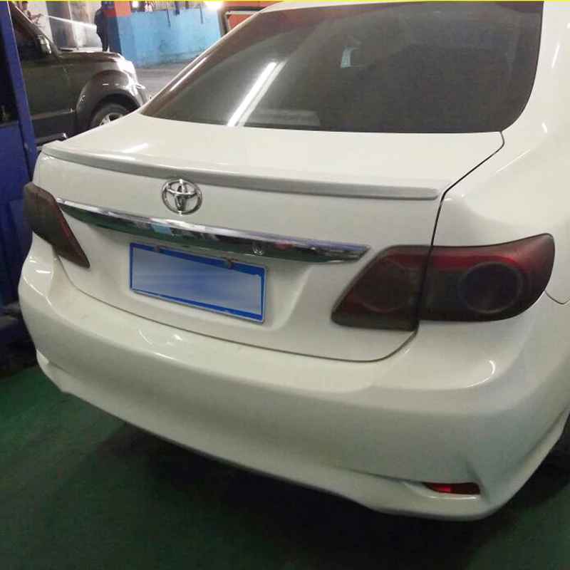 Задний спойлер для автомобиля Toyota Corolla 2008 2009 2010 2011 2012 2013 АБС пластик|rear spoiler|spoiler for