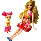 2 шт.лот, красивая модная Кукла и милая маленькая Келли, модные игрушки для детей, для девочек, игрушки для дома, игрушки, игрушки, YF-88