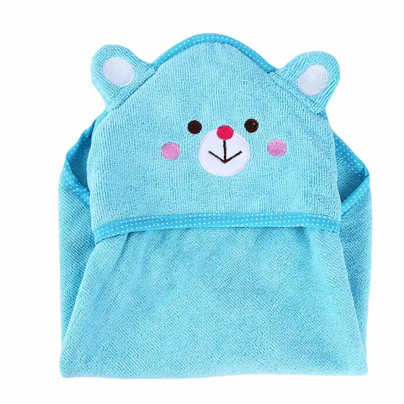 sky blue S/M/L сушильное полотенце для щенков, абсорбирующее банное полотенце для собак из мультфильма, банный халат для душа, мягкие удобные впитывающие толстовки для собак - Цвет: sky blue
