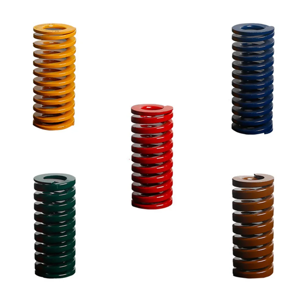 

DuoWeiSi 3D Printer Parts 100pcs/lot M8*40 Mold spring 5 colors 65MN material Outer Diameter 8mm Length 40mm D8 4cm spring