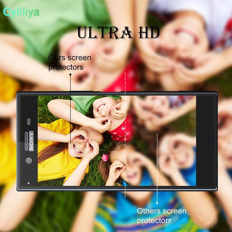 3D закаленное стекло для Sony Xperia XA XA1 XP X Compact XZ Premium Ультра изогнутые края полное