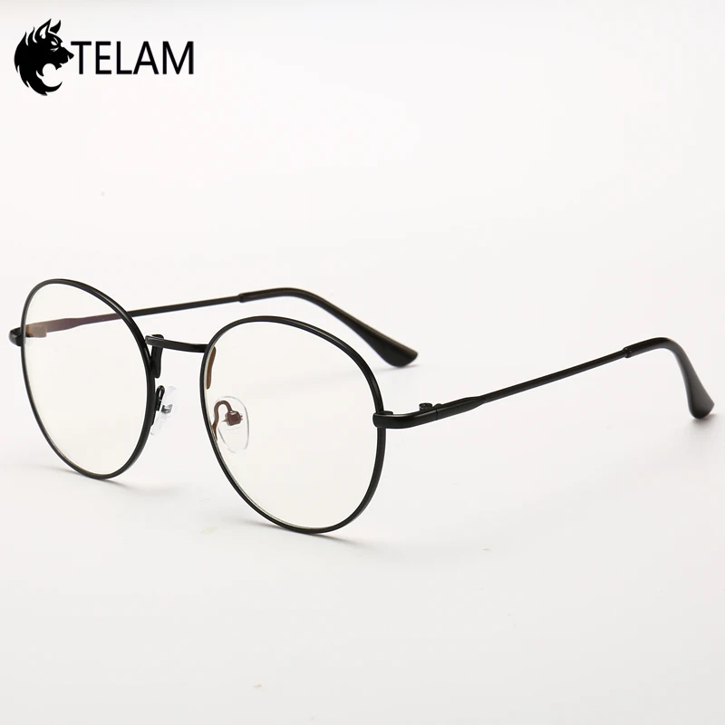 Новинка 2019 женские оптические оправы металлические круглые очки оправа для