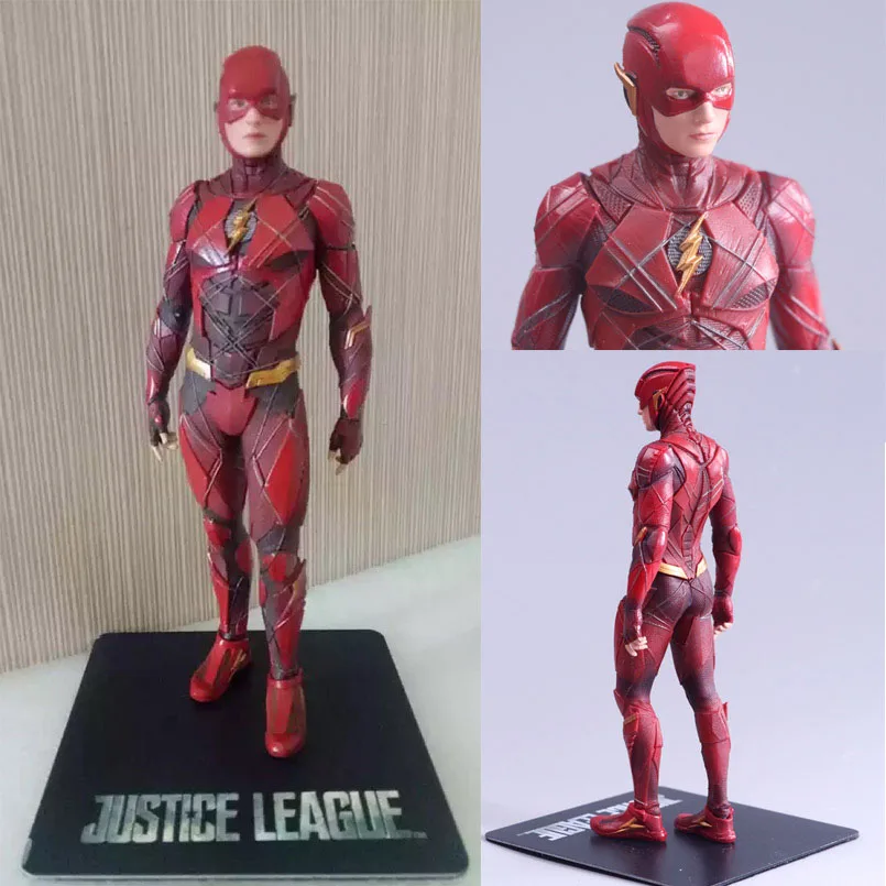18 см флеш-фигурка JusticeLeague speed Force, супергерой, модель Speeder speed Force, экшн-Комиксы для влюбленных, коллекция из ПВХ