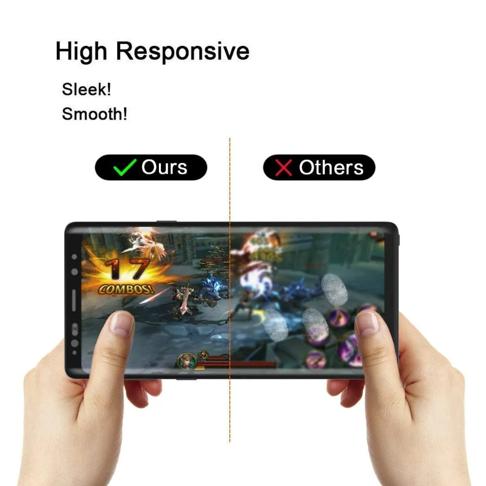 Защитная пленка для экрана Samsung S8 S9 Plus 3d полное изогнутое закаленное стекло Galaxy